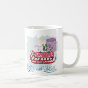 Caneca De Café Retrô. Feliz Natal!
