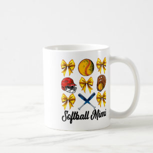 Caneca De Café Retro Fofo Softll Mimi Laço Softll Mamãe Dia das M