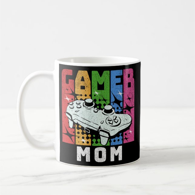 Caneca De Café Retro Gamer Mãe (Esquerda)