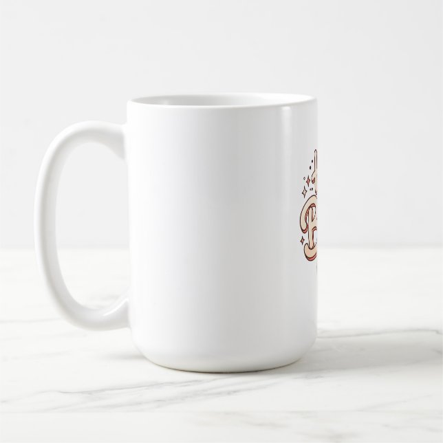 Caneca De Café Retro Ghost "Ei, Boo!" (Esquerda)