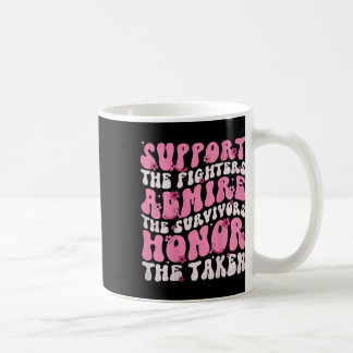 Caneca De Café Retro Groovy dá apoio às mulheres para a conscient
