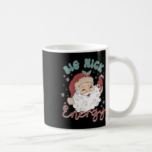 Caneca De Café Retro Groovy Grande Nick Papai noel Energy Fun Nat