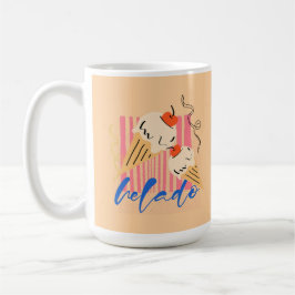 Caneca De Café Retro Italian Ice Cream Cones