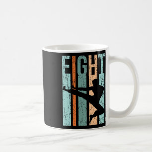 Caneca De Café Retro Karate 8º aniversário 8º Judo Men Kung Fu Ki