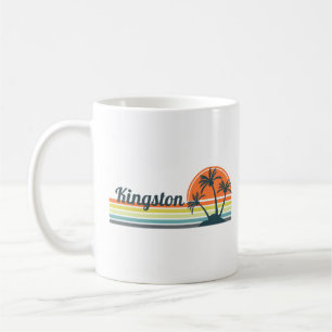 Caneca De Café Retro Kingston Sunset Coffee Mug
