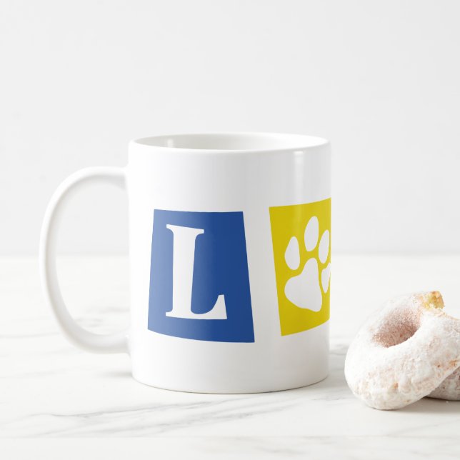Caneca De Café Retro L-paw-VE (Com Donut)