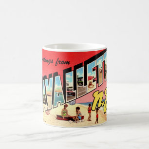 Caneca De Café Retro Lavallette NJ