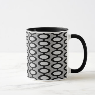 Caneca de café retro legal da esfera