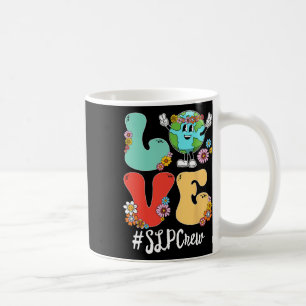 Caneca De Café Retro Love Mundo Dia da Terra Slp Crew