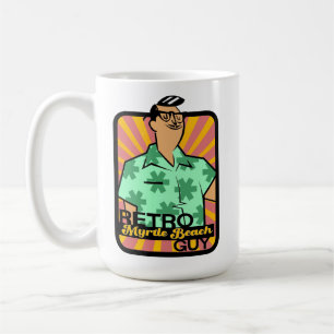 Caneca De Café Retro Myrtle Beach Cara