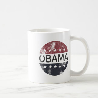 Caneca De Café Retro Obama Vintage Votação Presidente Barack Obam
