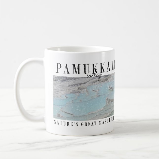 Caneca De Café Retro Pamukkale (Esquerda)