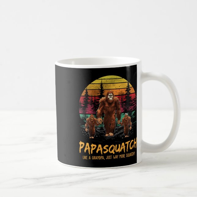 Caneca De Café Retro Papá Esmagado Como Um Avô Engraçado Sa (Direita)