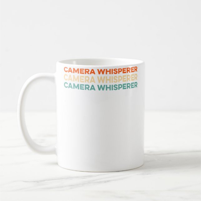 Caneca De Café Retro Photographer - Camera Vintage Photography (Esquerda)