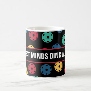 Caneca De Café 😍 Retro Picklebolas / preto com texto personali
