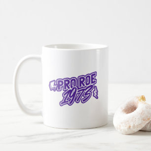 Caneca De Café Retro Pro Roe 1973   roe dos direitos das mulheres