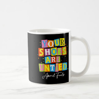 Caneca De Café Retro Ss estão Desamarrados Dia da Mentira Prankst