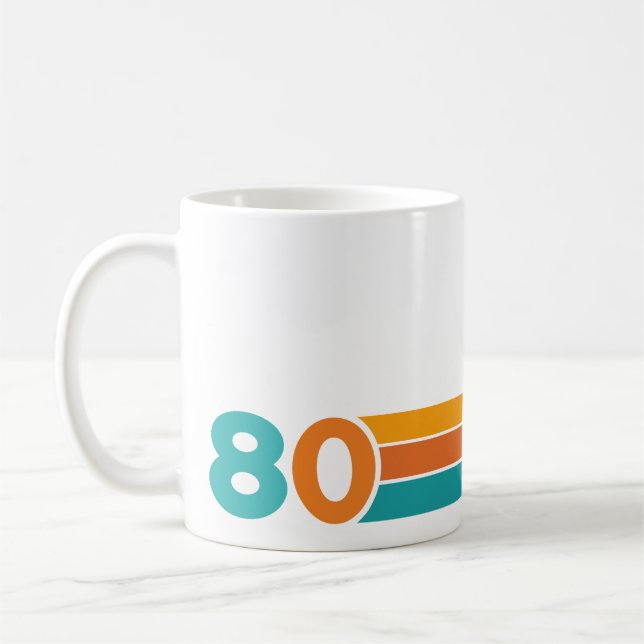 Caneca De Café Retro Sunset 80 (Esquerda)