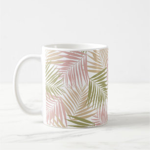 Caneca De Café Retro Tropical #8 (Beachy Vibes) #palms #decor