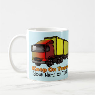 Caneca De Café Retro Trucker 2