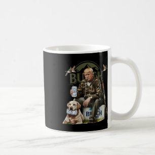 Caneca De Café Retro Trump Hunting Deer Funny Bebendo Beer Hunti