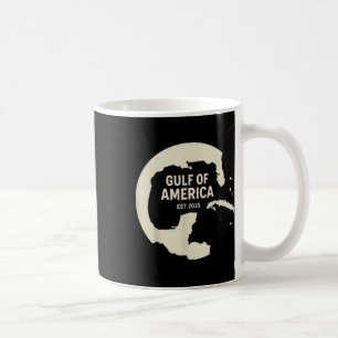 Caneca De Café Retro Vintage Golfo Da América Do Norte 2025 Ameri