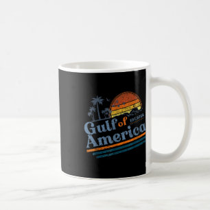 Caneca De Café Retro Vintage Golfo Da América Do Norte 2025 Ameri