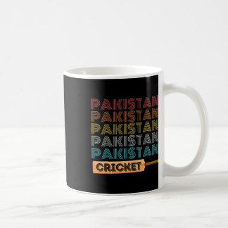 Caneca De Café Retro Vintage Pakistan Cricket 
