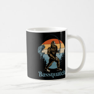 Caneca De Café Retro Vintage Peixe Ao Ar Livre Byssquatch Diverti