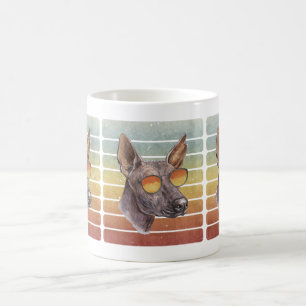 Caneca De Café Retro Vintage Sunset Mexicano Hairless Mãe Pai