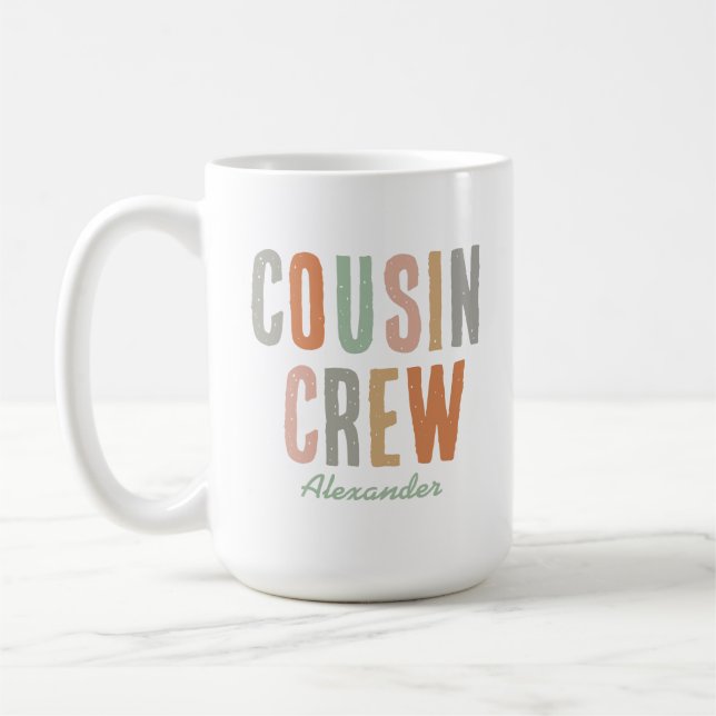 Caneca De Café Reunião da Família Boho de Combinação de Cousin Cr (Esquerda)