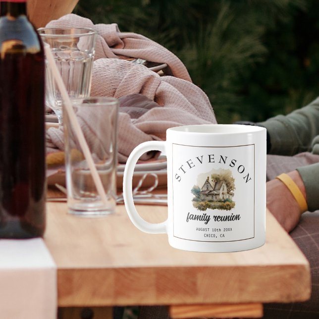 Caneca De Café Reunião da família russa (Criador carregado)