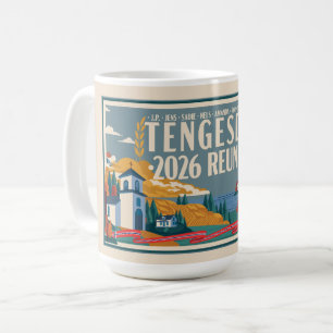 Caneca De Café Reunião da Família Tengesdal de 2026