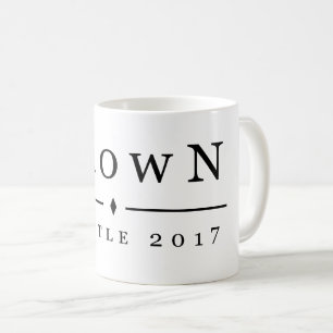 Caneca De Café Reunião de família 2017 de Brown