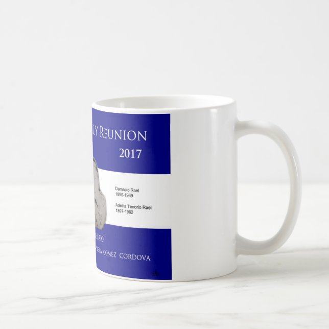 Caneca De Café Reunião de família de Rael (Direita)