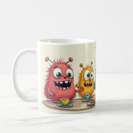 Caneca De Café Reunião de munch monster