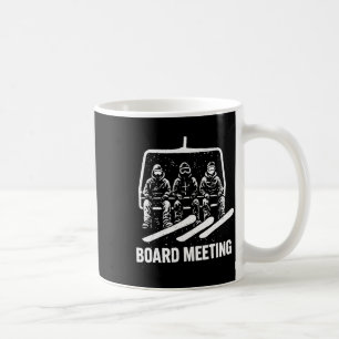 Caneca De Café Reuniões do Conselho Amante de Esportes de Inverno