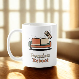 Caneca De Café Reunion Reboot | Holiday Chaos Humor