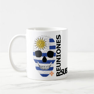 Caneca De Café REUNIONES Uruguai Taza clasica