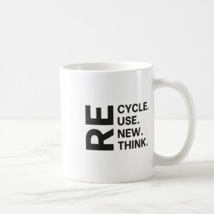 Caneca De Café Reutilização do reciclar Renovar Repensar o Ambien
