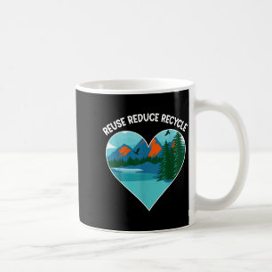 Caneca De Café Reutilizar Reduzir Reciclar