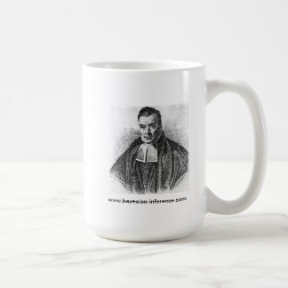 Caneca de café reverendo de Thomas Bayes
