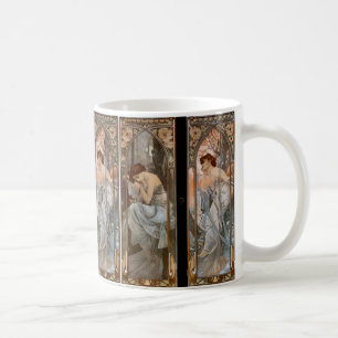 Caneca De Café Reverie Noturna (Sono Noturno) por Mucha