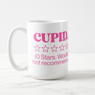 Caneca De Café Revisão do Cupido 0 Estrelas Não Recomendaria Engr