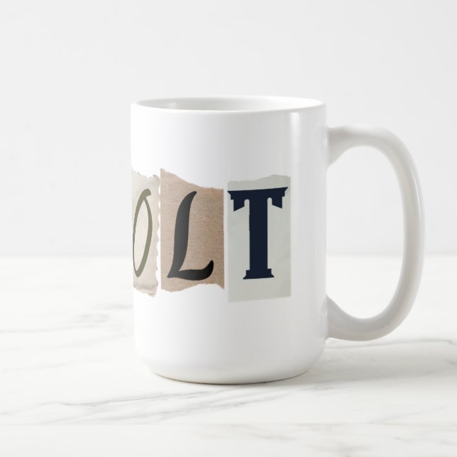 Caneca De Café Revolta contra o Ditador  (Direita)
