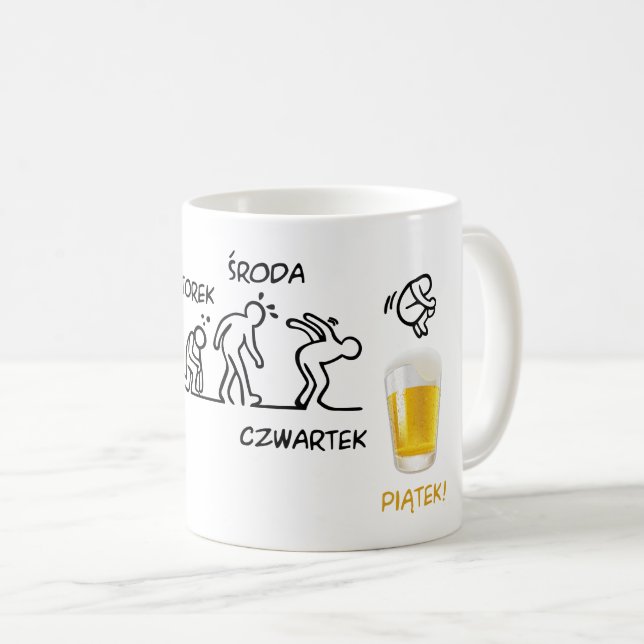 Caneca De Café Revolução da cerveja (Frente Esquerda)