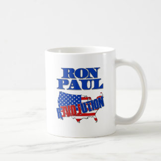 Caneca De Café Revolução de Ron Paul