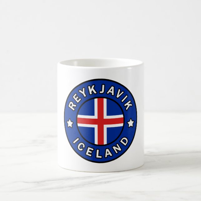Caneca De Café Reykjavik Islândia (Centro)