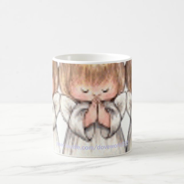 Caneca De Café Rezando o Angel Mug de Natal (Centro)