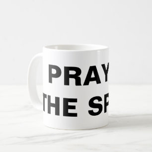 Caneca De Café "Rezar No Espírito" Clássica Mug